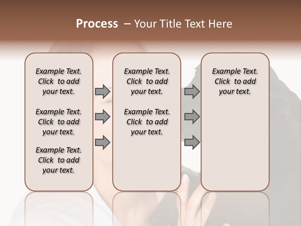 A Woman Kissing A Dog With Her Mouth Open PowerPoint Template