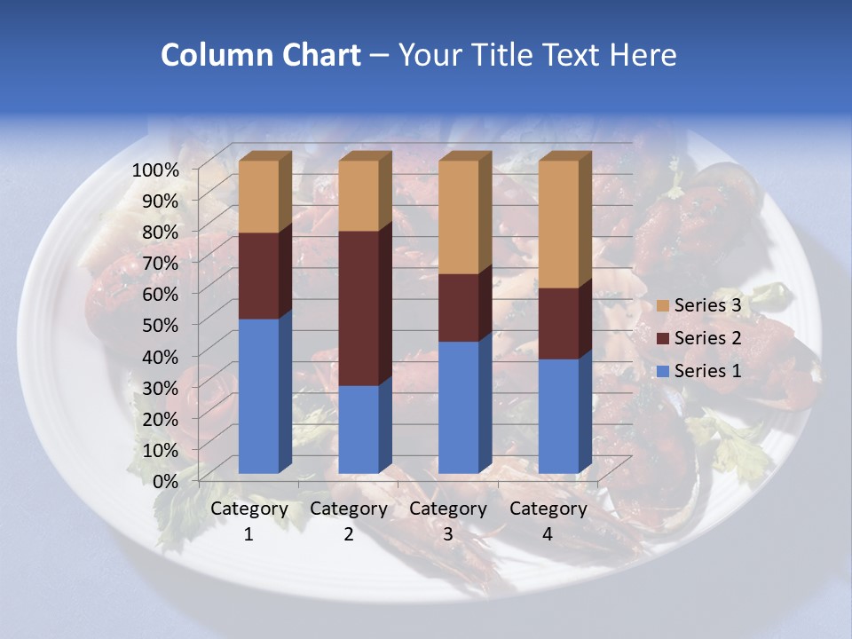 Tasty Dish From Sea Products PowerPoint Template