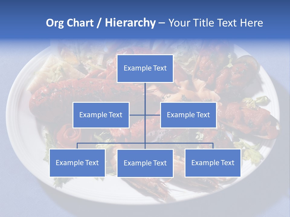 Tasty Dish From Sea Products PowerPoint Template