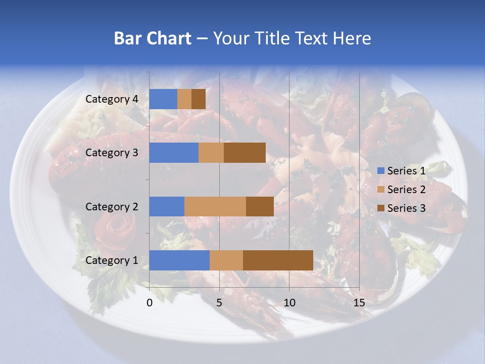 Tasty Dish From Sea Products PowerPoint Template