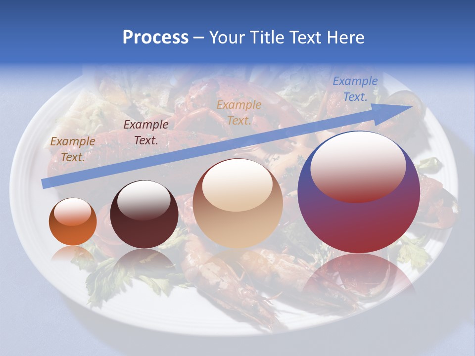 Tasty Dish From Sea Products PowerPoint Template