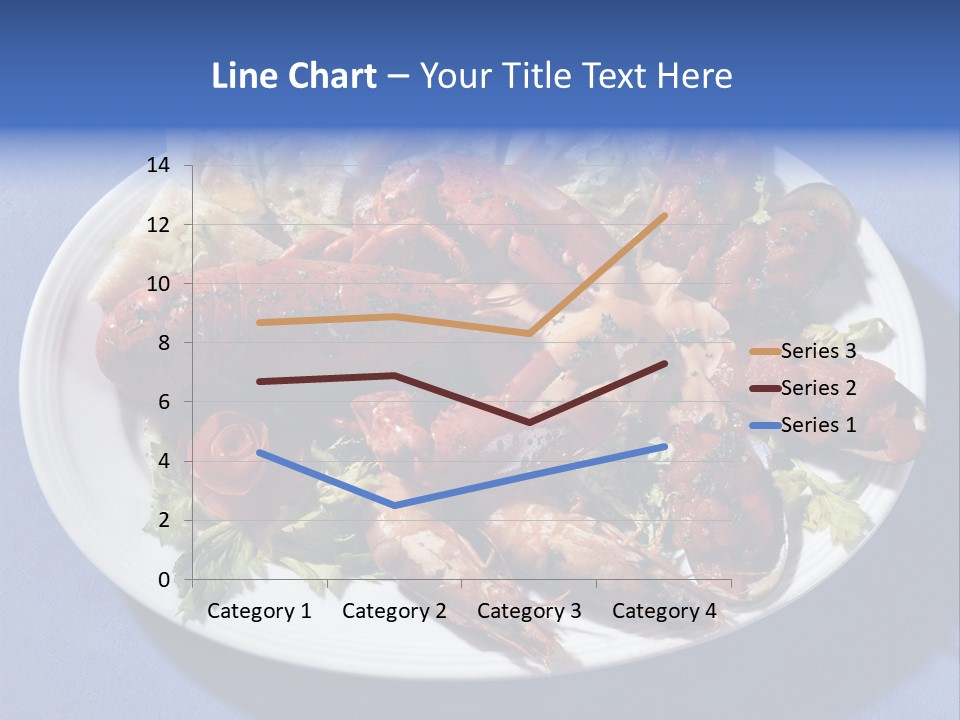 Tasty Dish From Sea Products PowerPoint Template