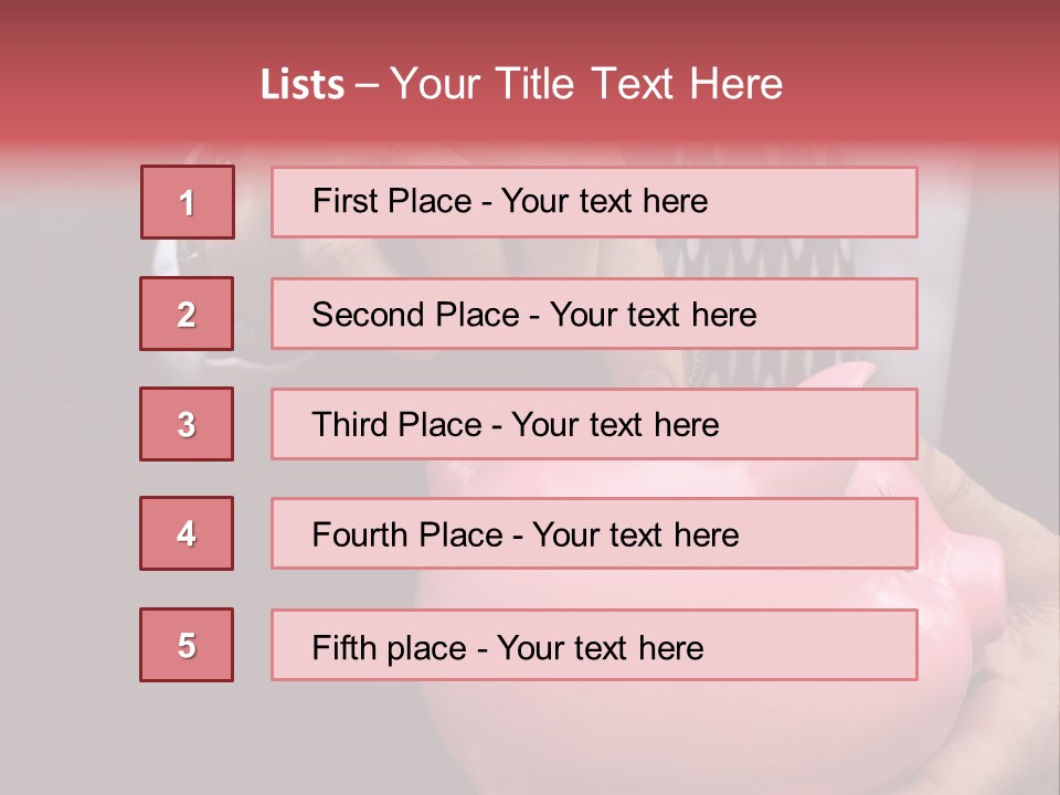 Businessman Putting Money Into A Pink Piggy Bank Wearing Business Attire PowerPoint Template