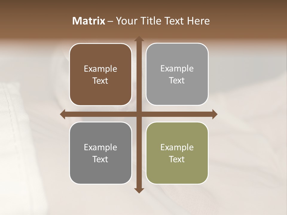 A White Rat Sitting On Top Of A Bed PowerPoint Template