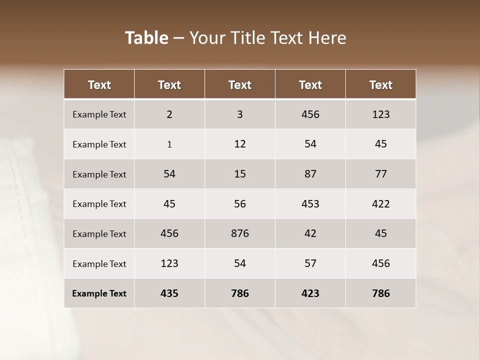 A White Rat Sitting On Top Of A Bed PowerPoint Template