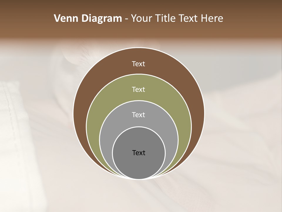 A White Rat Sitting On Top Of A Bed PowerPoint Template