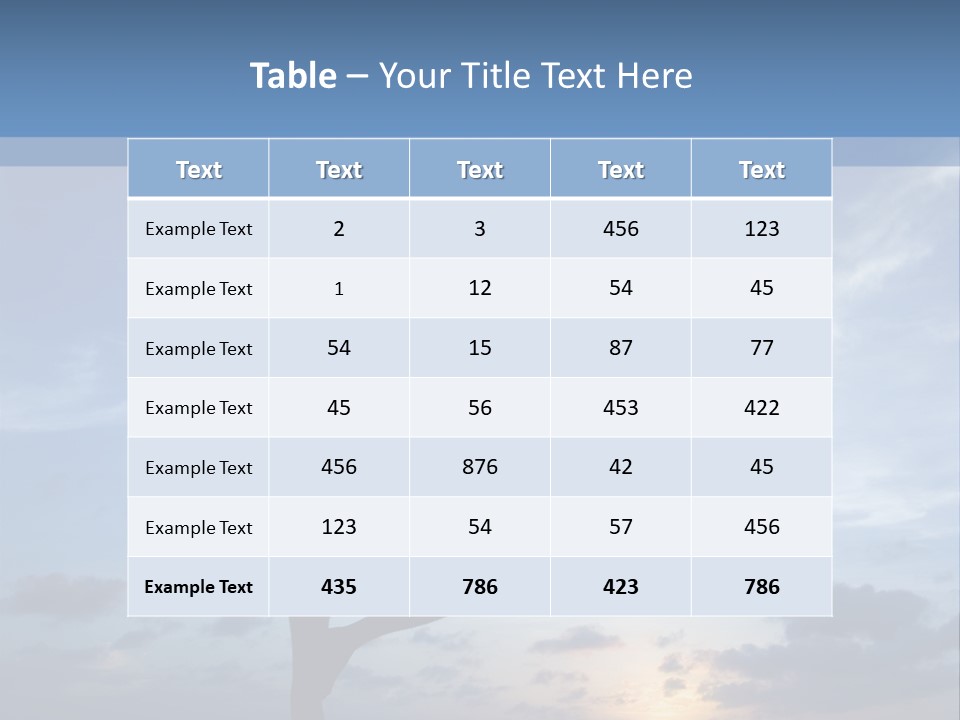 Catching The Yoga Balance PowerPoint Template