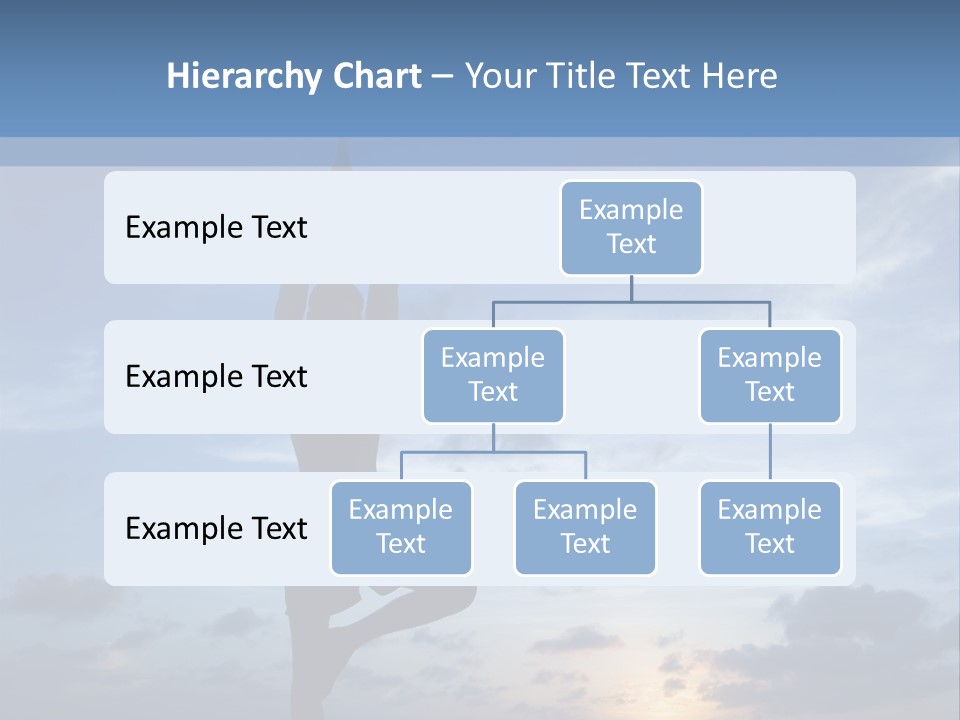 Catching The Yoga Balance PowerPoint Template