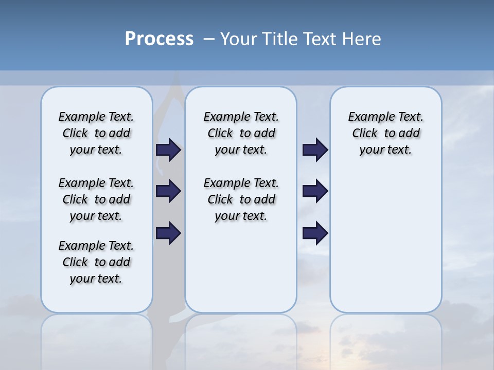 Catching The Yoga Balance PowerPoint Template