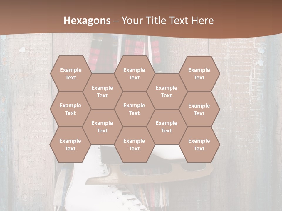 Ice Skates PowerPoint Template