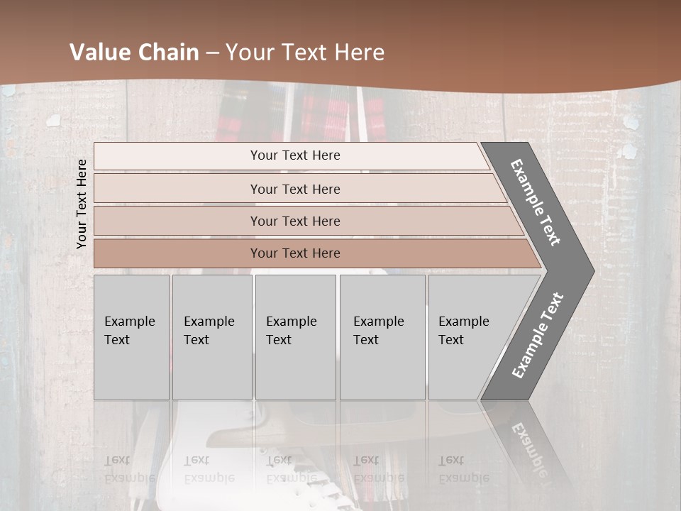 Ice Skates PowerPoint Template