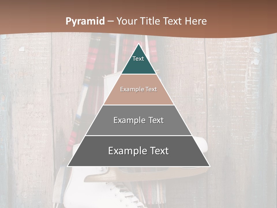 Ice Skates PowerPoint Template