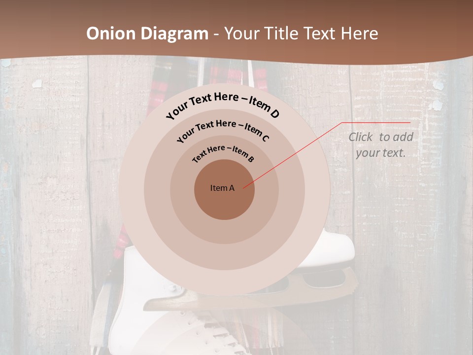 Ice Skates PowerPoint Template