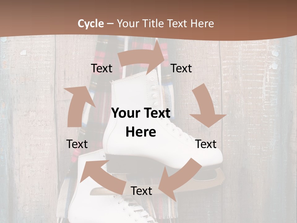 Ice Skates PowerPoint Template