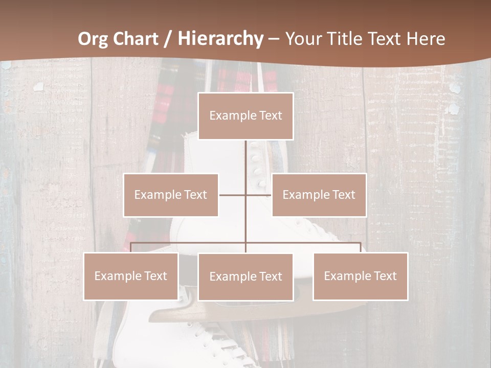 Ice Skates PowerPoint Template