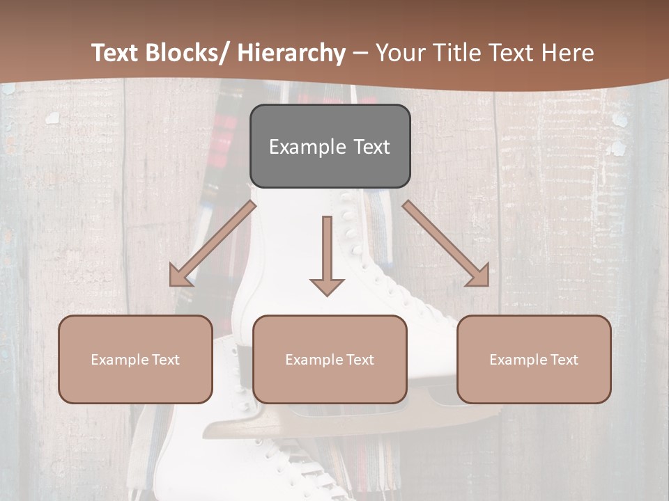 Ice Skates PowerPoint Template