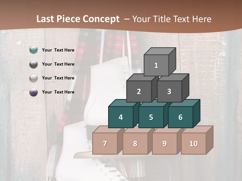 Ice Skates PowerPoint Template