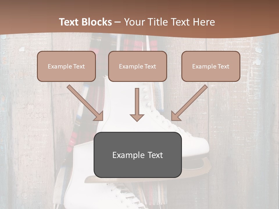 Ice Skates PowerPoint Template