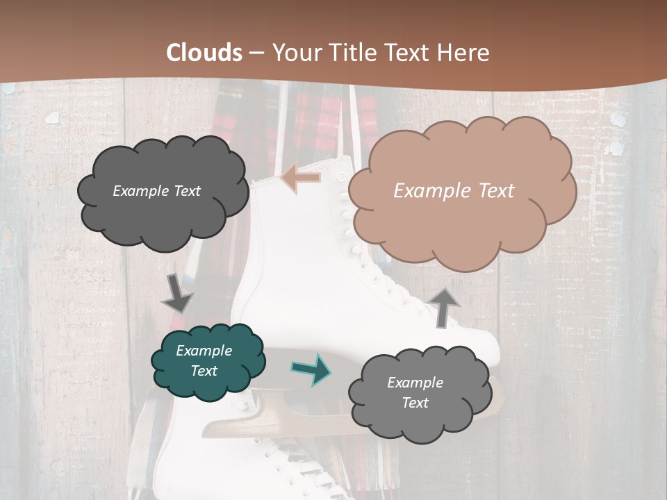 Ice Skates PowerPoint Template