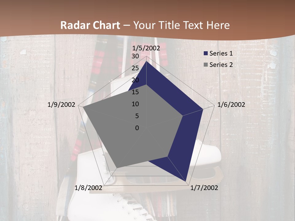 Ice Skates PowerPoint Template
