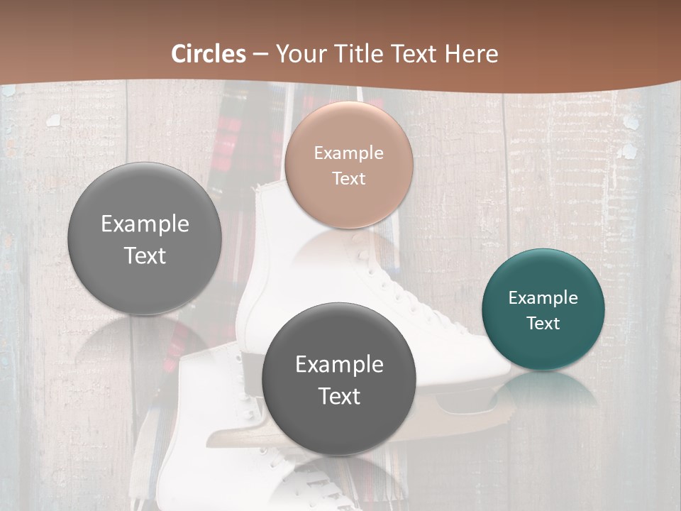 Ice Skates PowerPoint Template