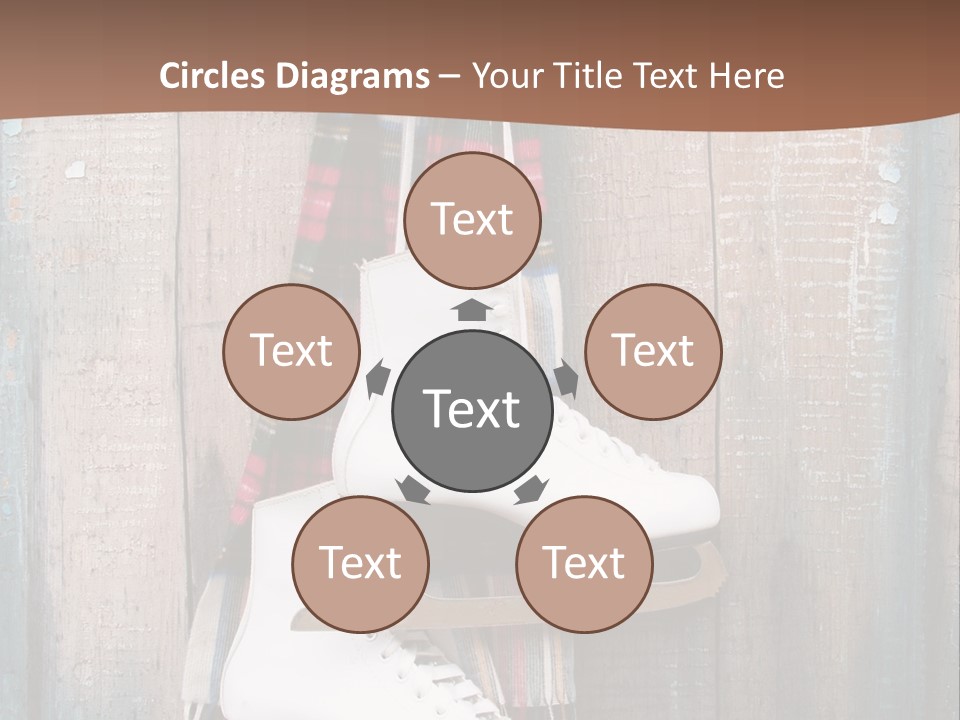 Ice Skates PowerPoint Template