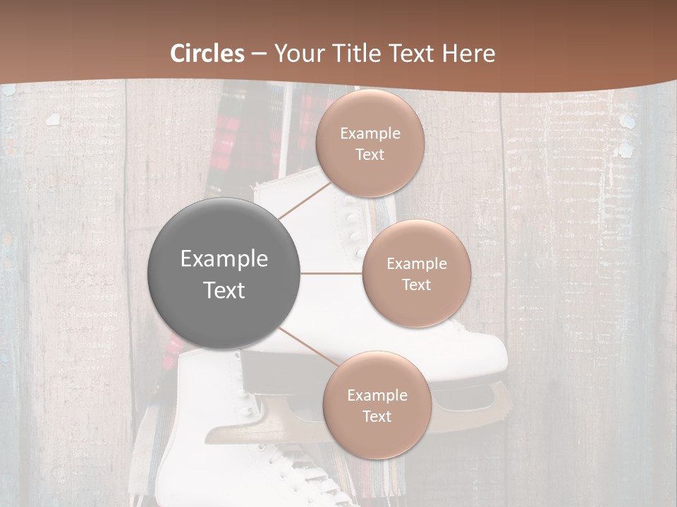 Ice Skates PowerPoint Template