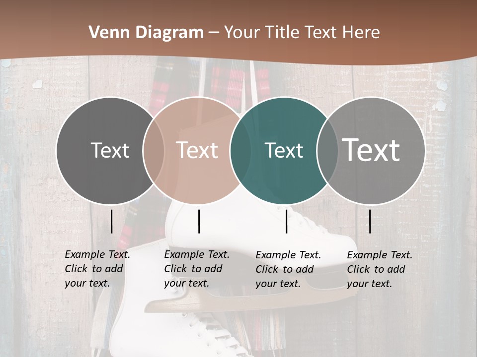 Ice Skates PowerPoint Template