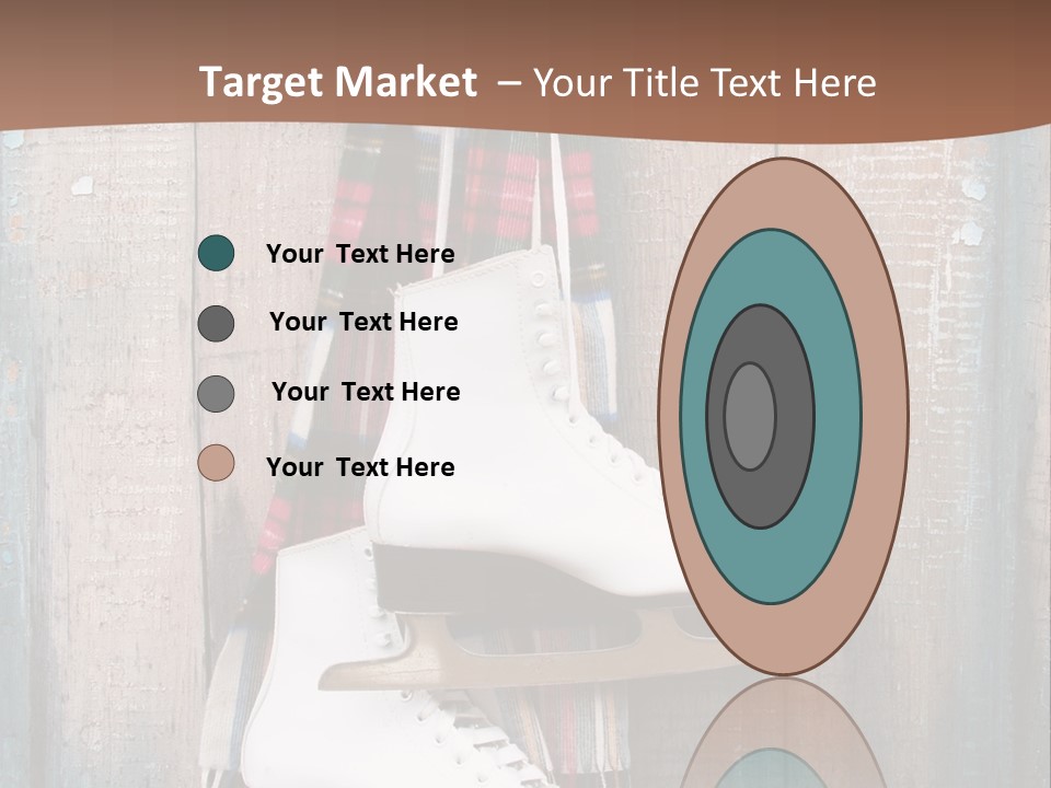 Ice Skates PowerPoint Template