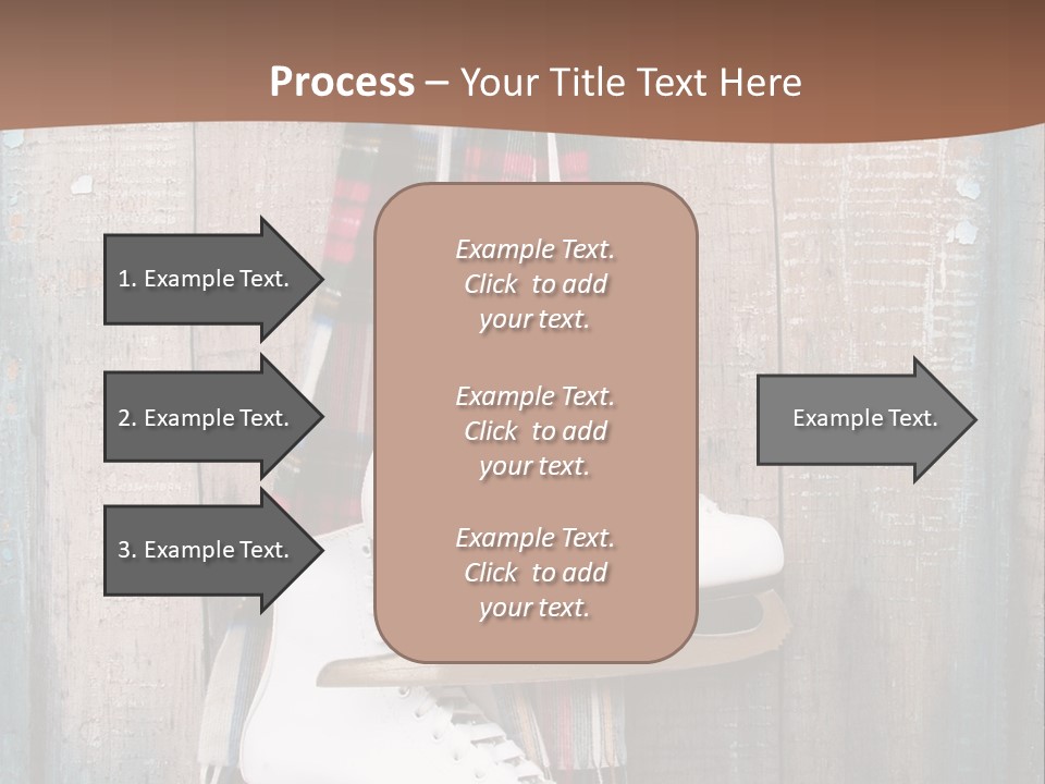 Ice Skates PowerPoint Template