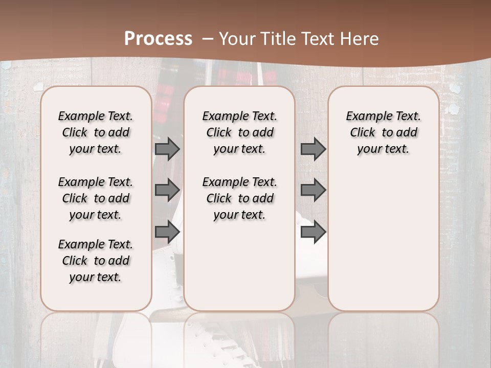 Ice Skates PowerPoint Template