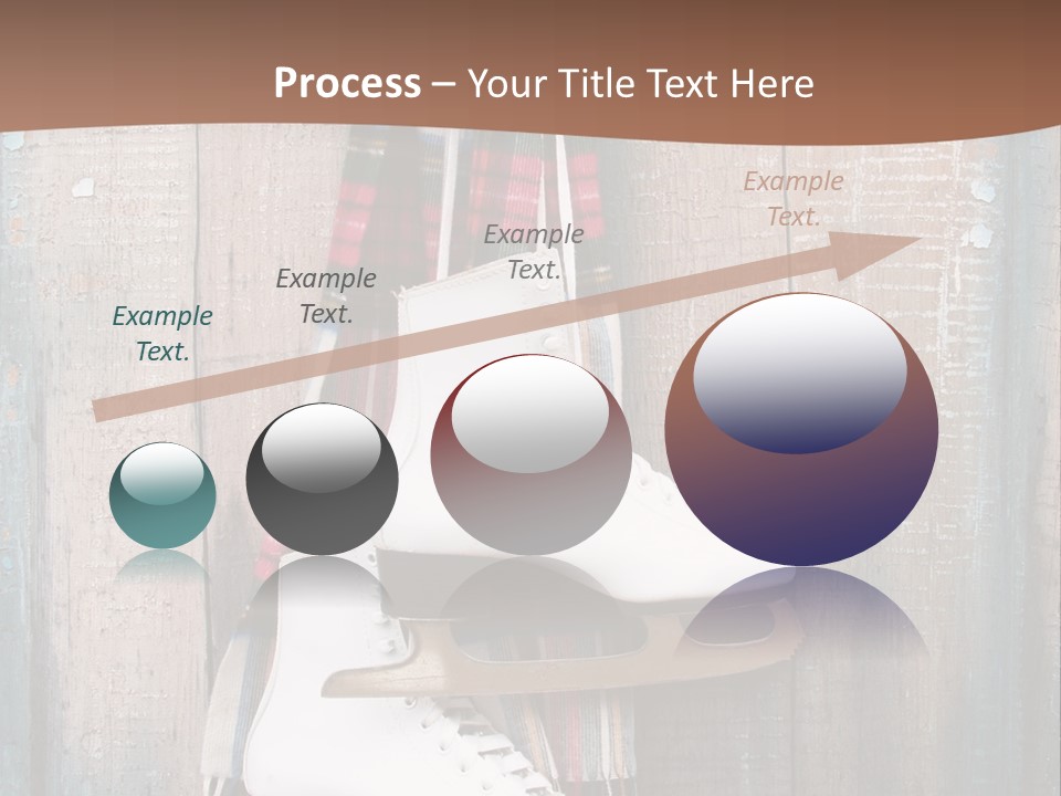 Ice Skates PowerPoint Template