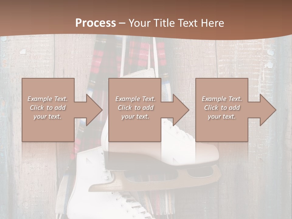 Ice Skates PowerPoint Template