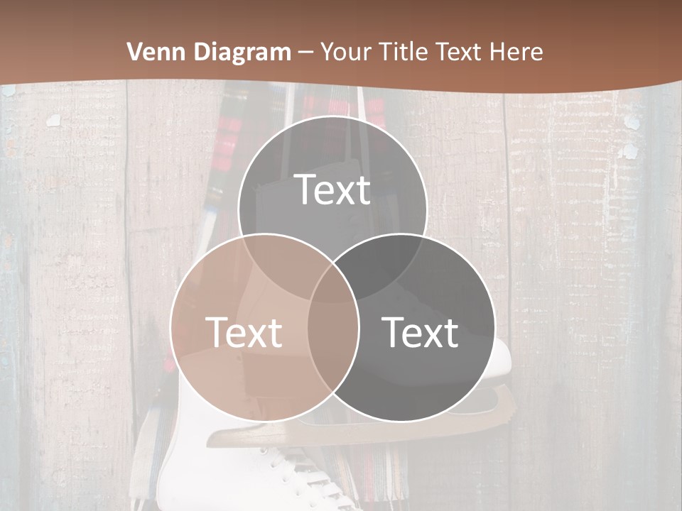 Ice Skates PowerPoint Template