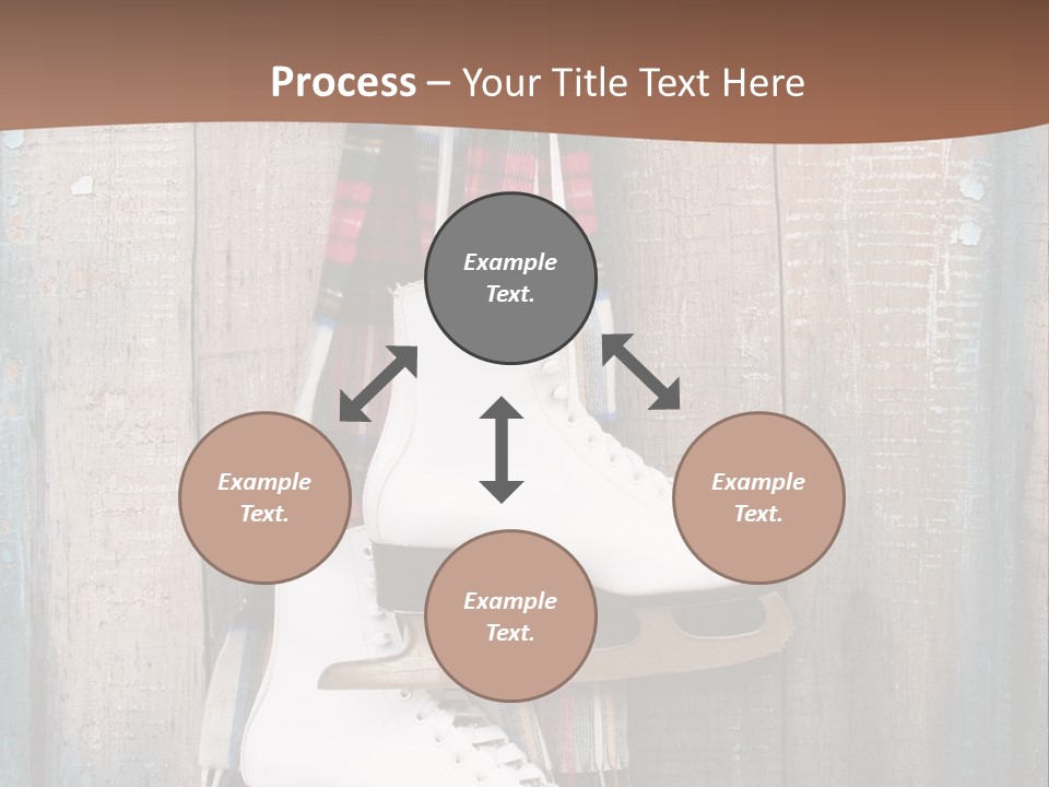 Ice Skates PowerPoint Template