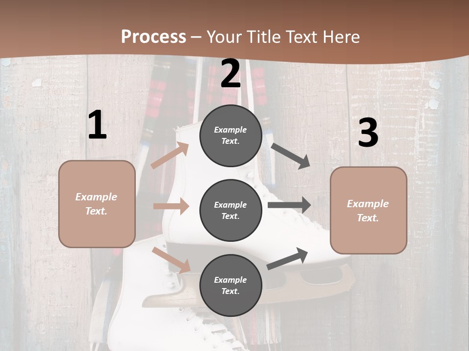 Ice Skates PowerPoint Template