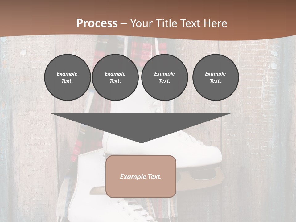 Ice Skates PowerPoint Template