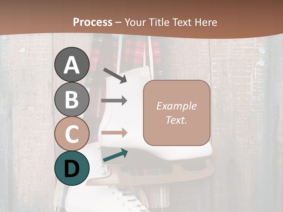 Ice Skates PowerPoint Template