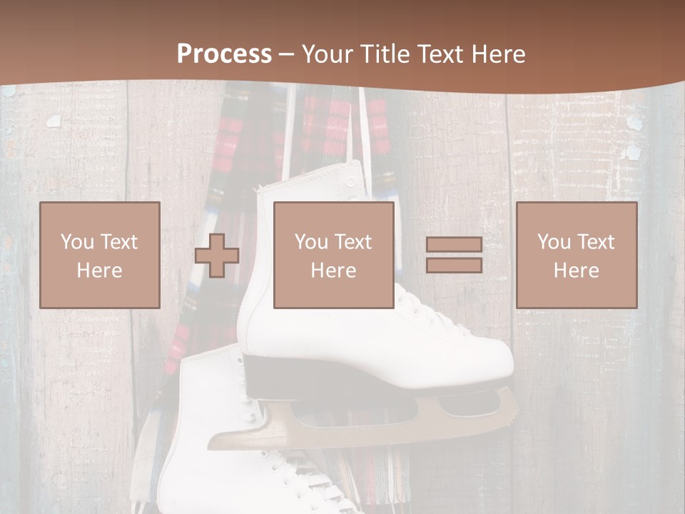 Ice Skates PowerPoint Template