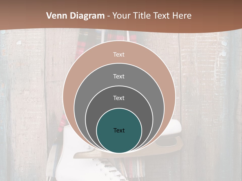 Ice Skates PowerPoint Template