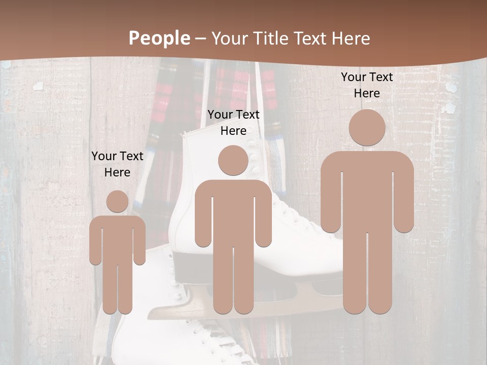 Ice Skates PowerPoint Template