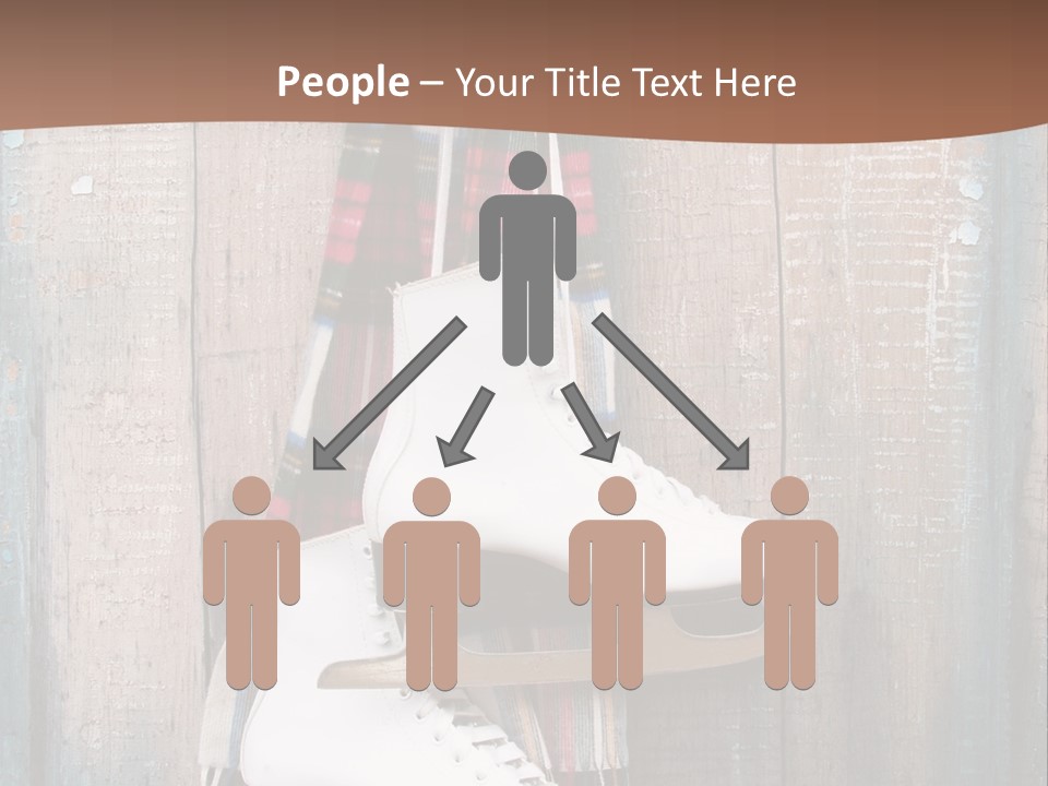 Ice Skates PowerPoint Template