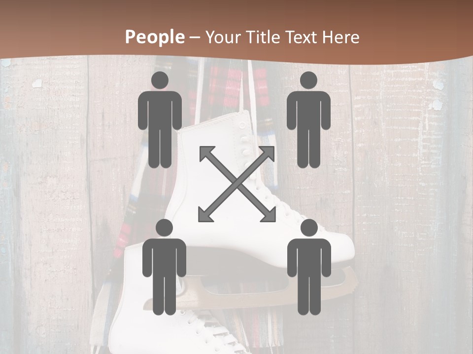 Ice Skates PowerPoint Template