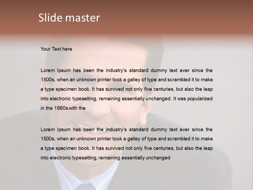 Businessman PowerPoint Template