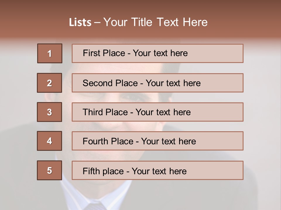 Businessman PowerPoint Template