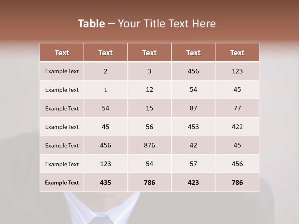 Businessman PowerPoint Template