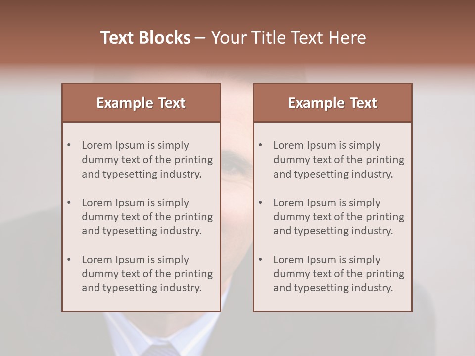 Businessman PowerPoint Template
