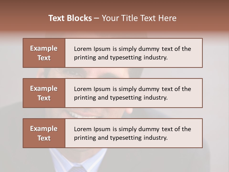 Businessman PowerPoint Template