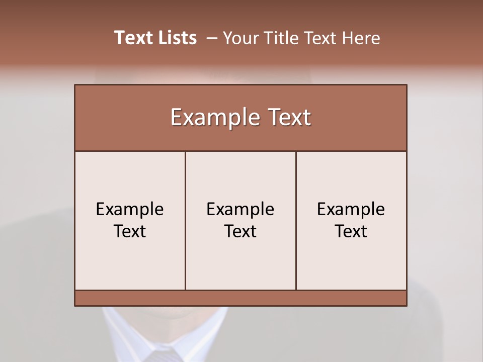 Businessman PowerPoint Template