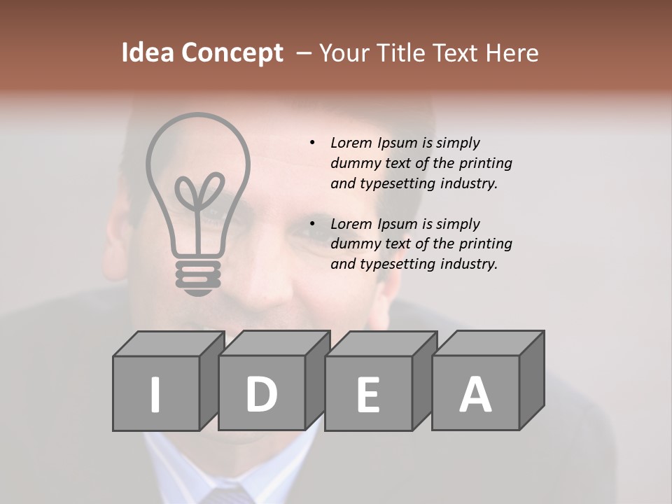 Businessman PowerPoint Template